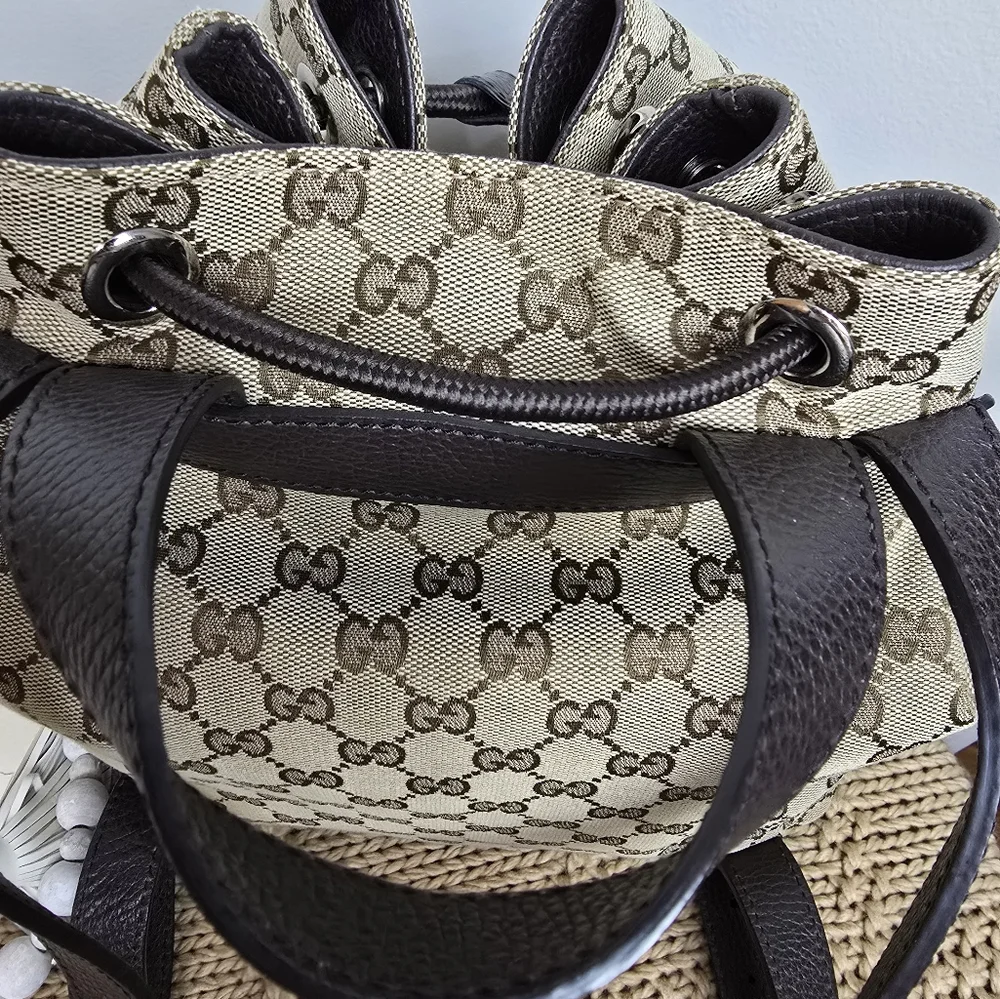 Gucci Drawstring Backpack - Picture 4 of 13